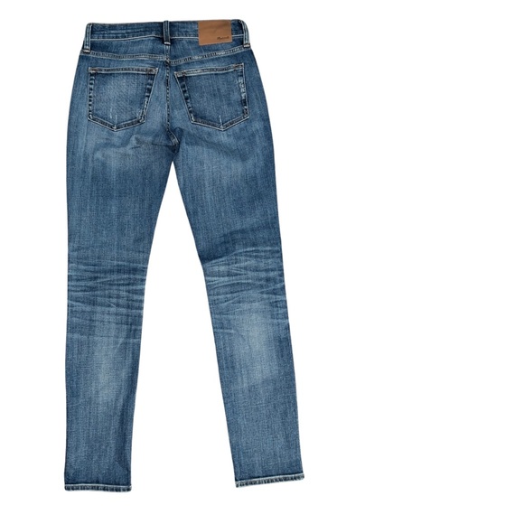 Madewell Men’s Skinny Authentic Flex Jeans in Myrtle Wash Kaihara Mill - Picture 4 of 12